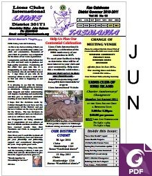 Newsletter June 2011