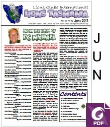 Newsletter June 2015