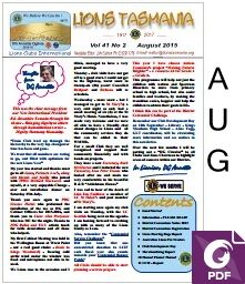 Newsletter August 2015